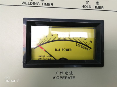 高頻機工作電流指示表